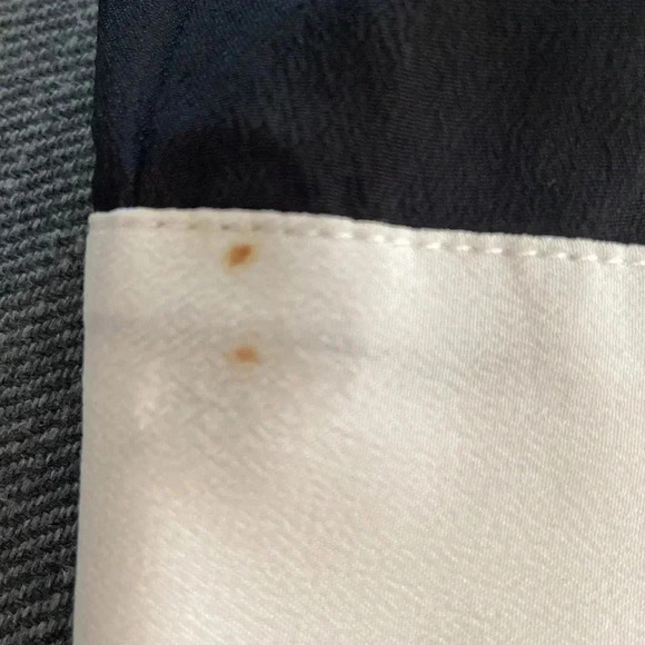 Katherine Barclay  |Long Sleeve Silk Blend Shirt Dress - Picture 11 of 11